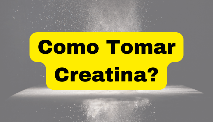 como tomar creatina